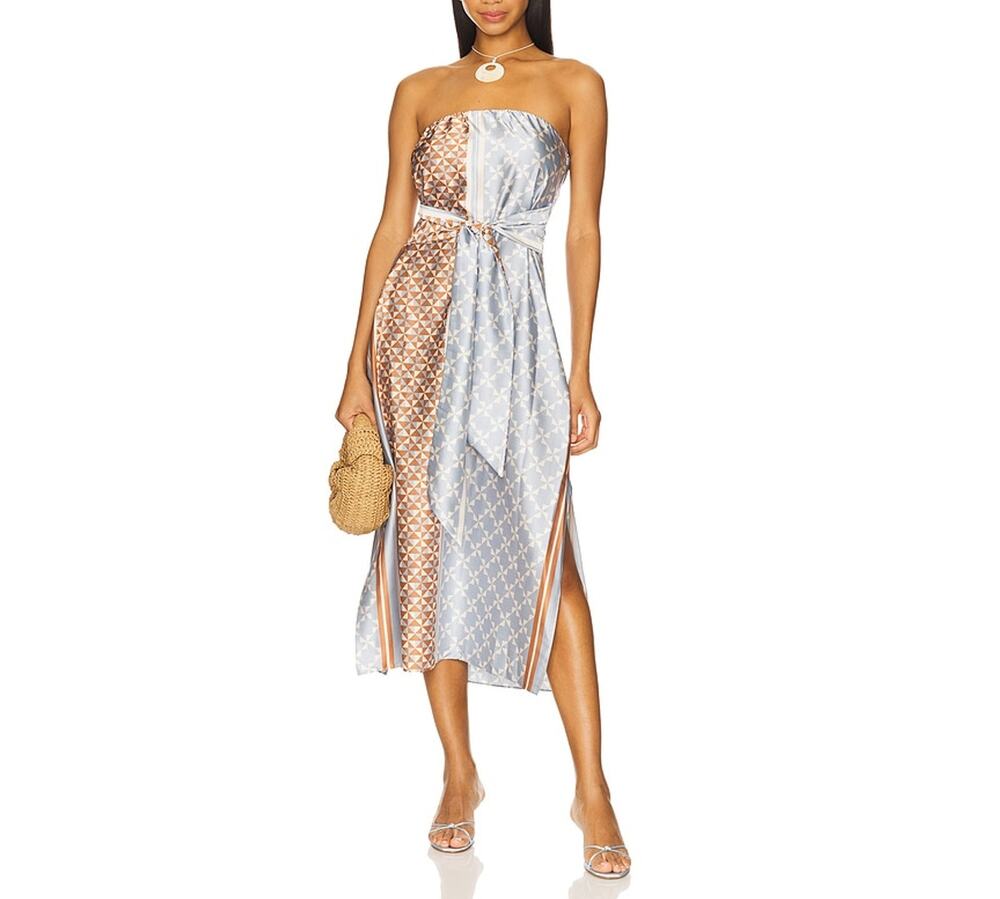 Misa Los Angeles Chic Multicolor Damalis Size M Dress